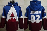 Avalanche 92 Gabriel Landeskog Burgundy Stadium Series All Stitched Pullover Hoodie,baseball caps,new era cap wholesale,wholesale hats